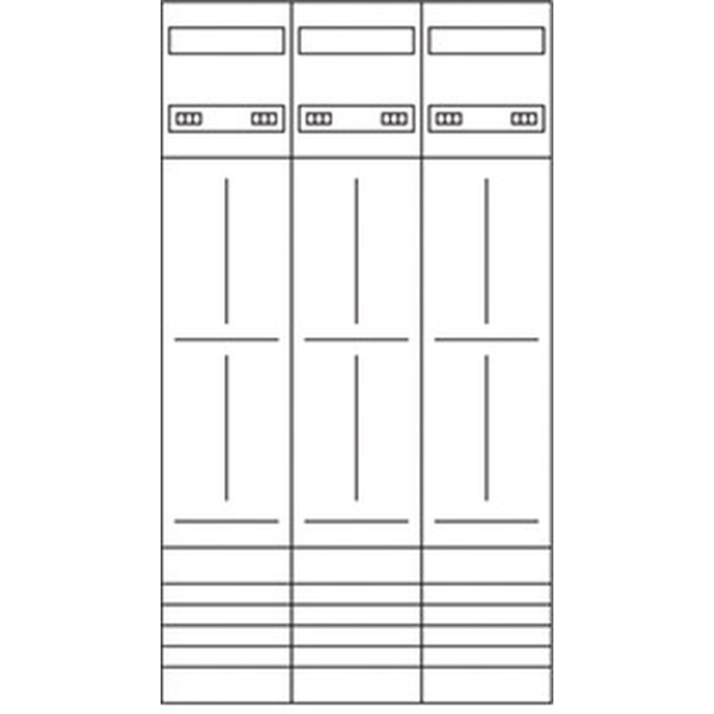 Hager Komplettfeld ZL53Q8N
