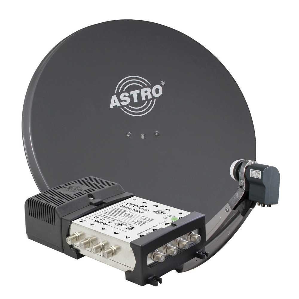 Astro Bit Satellitenantenne 00300193 Typ Astro Bit ASP Paket 3 Ab auf´s Dach
