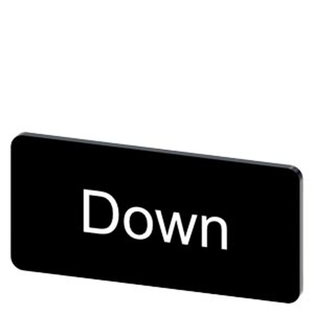 Siemens Bezeichnungsschild 3SU1900-0AC16-0DM0