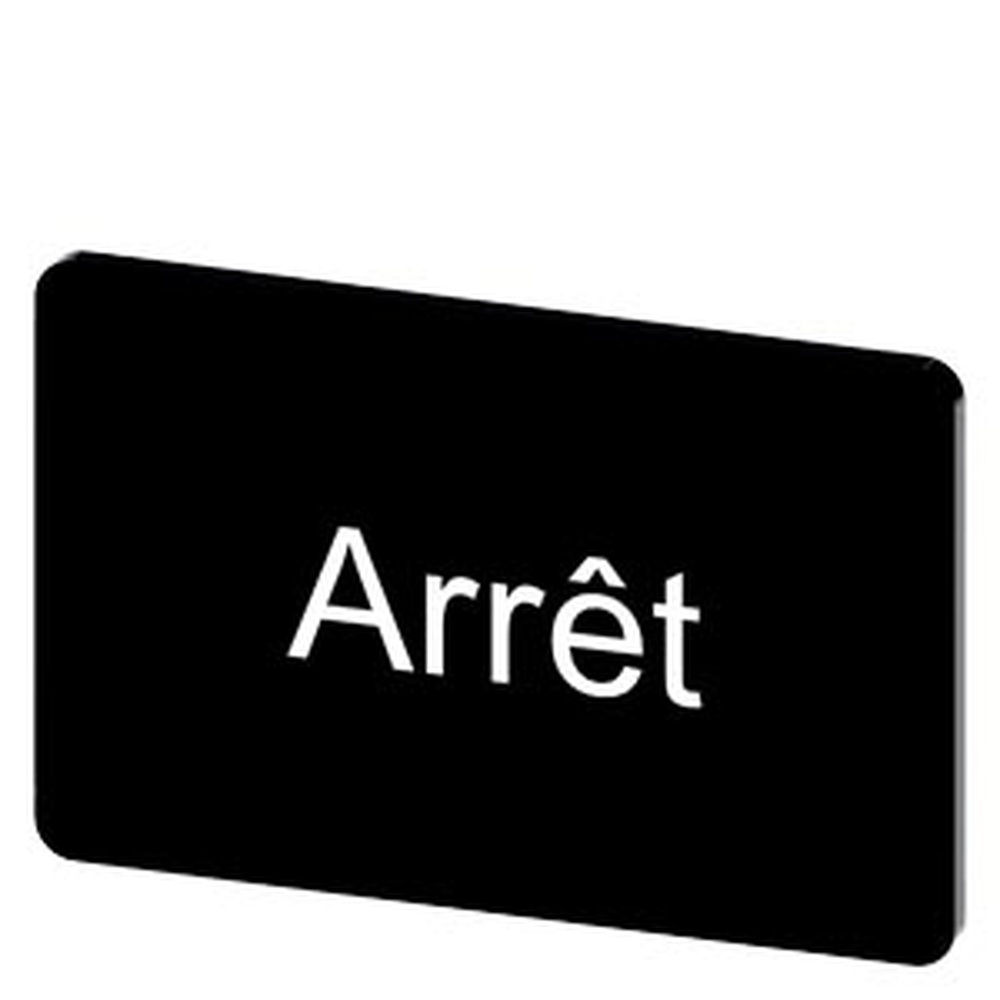 Siemens Bezeichnungsschild 3SU1900-0AD16-0GB0