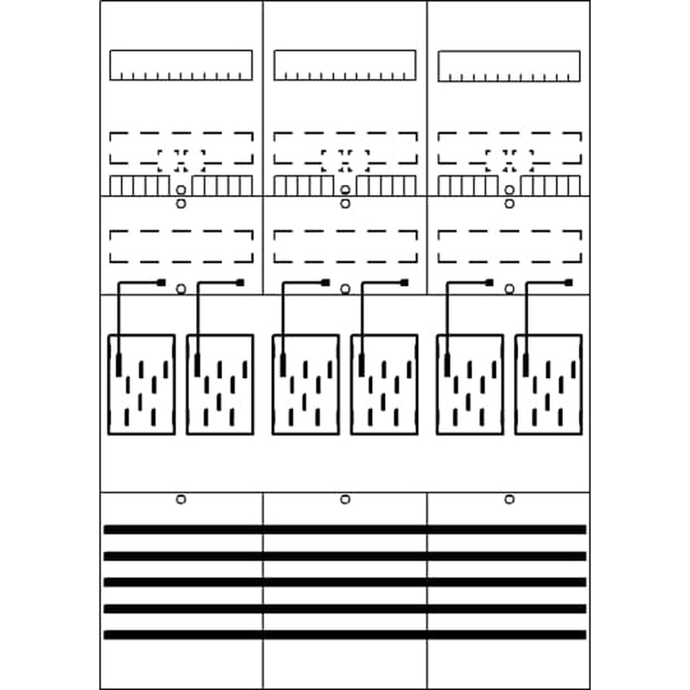 Striebel & John Zählerkomplettfeld 2CPX054164R9999 Typ BF37M6