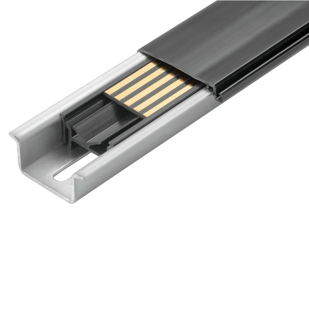 Weidmüller Elektronikgehäuse 1335150000 Typ SET CH20M BUS 250MM TS 35X15