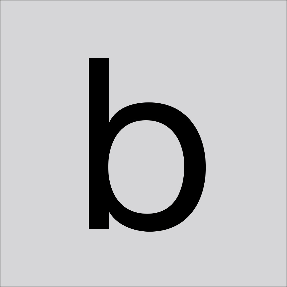 RZB Kleinbuchstabe 99222.003.B/K