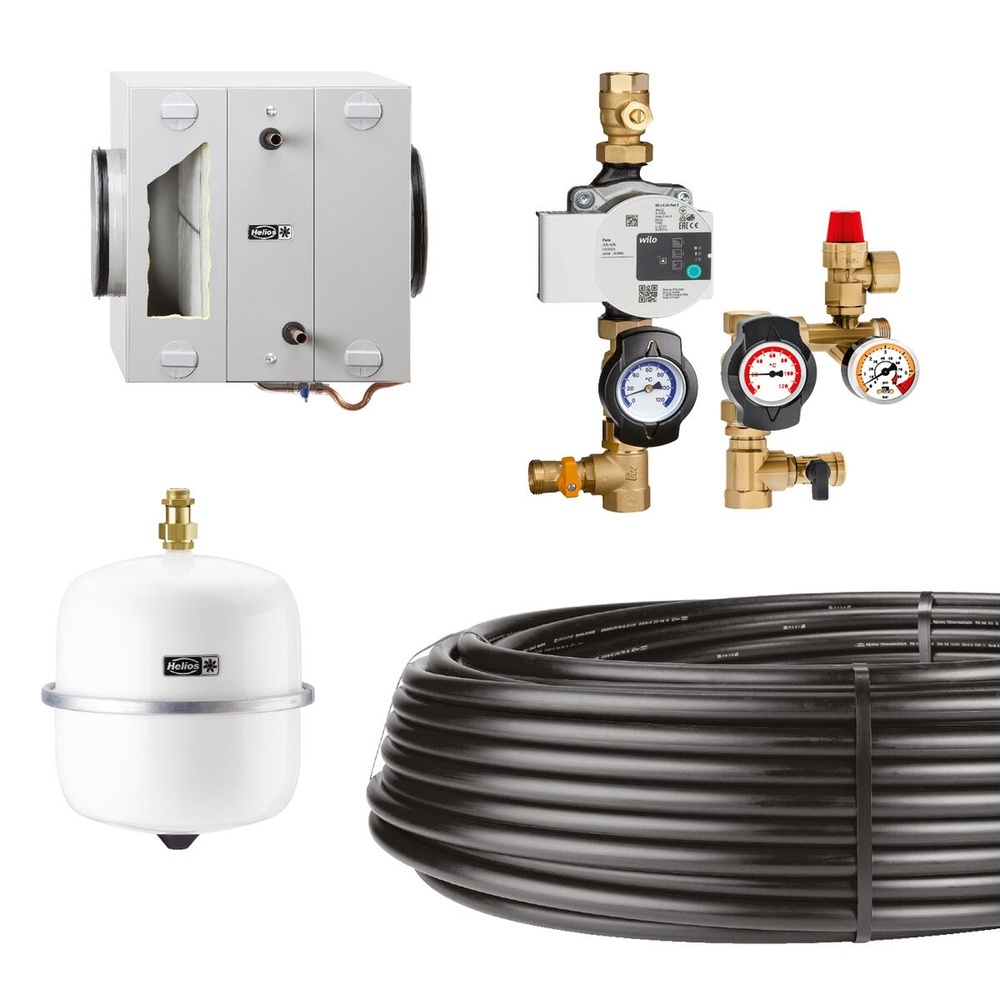 Helios Sole Erdwärmetauscher 02564 Typ SEWT-Bausatz