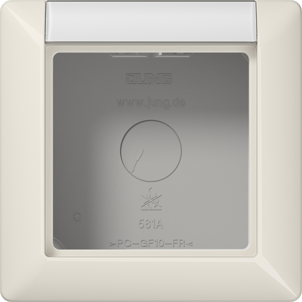 Jung Aufputz Kappe AS 581 ANA W