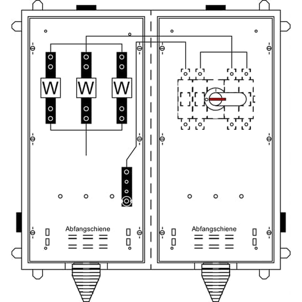 Striebel & John Wandlerschrank 2CPX032969R9999 Typ KS4060
