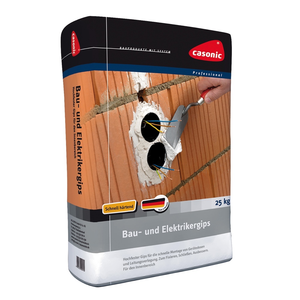 Cimco Bau und Elektrikergips 140330