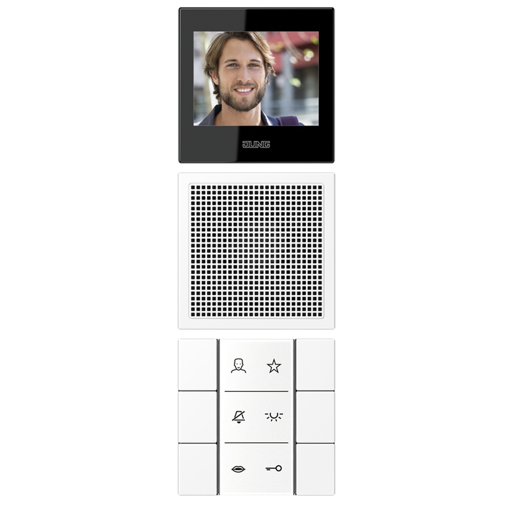 Jung Video Innenstation SIVILS627WWM