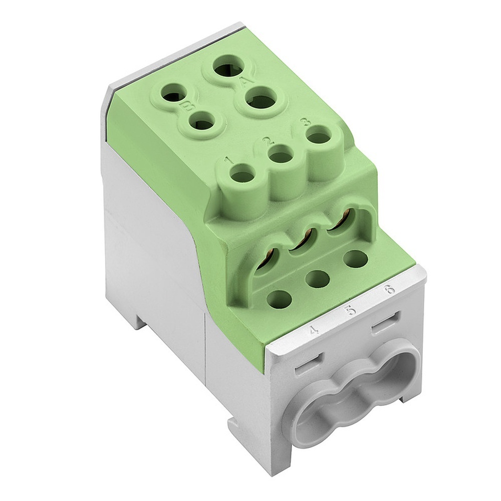 Weidmüller Potentialverteilerklemme 2603830000 Typ WPD 110 1X70+1X35/6X16 GN