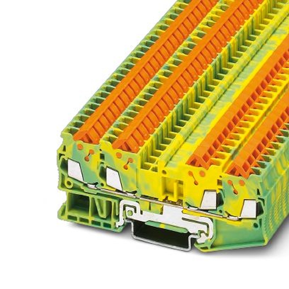 Phoenix Contact Schutzleiter Reihenklemme 3205093 Typ QTC 1,5-QUATTRO-PE