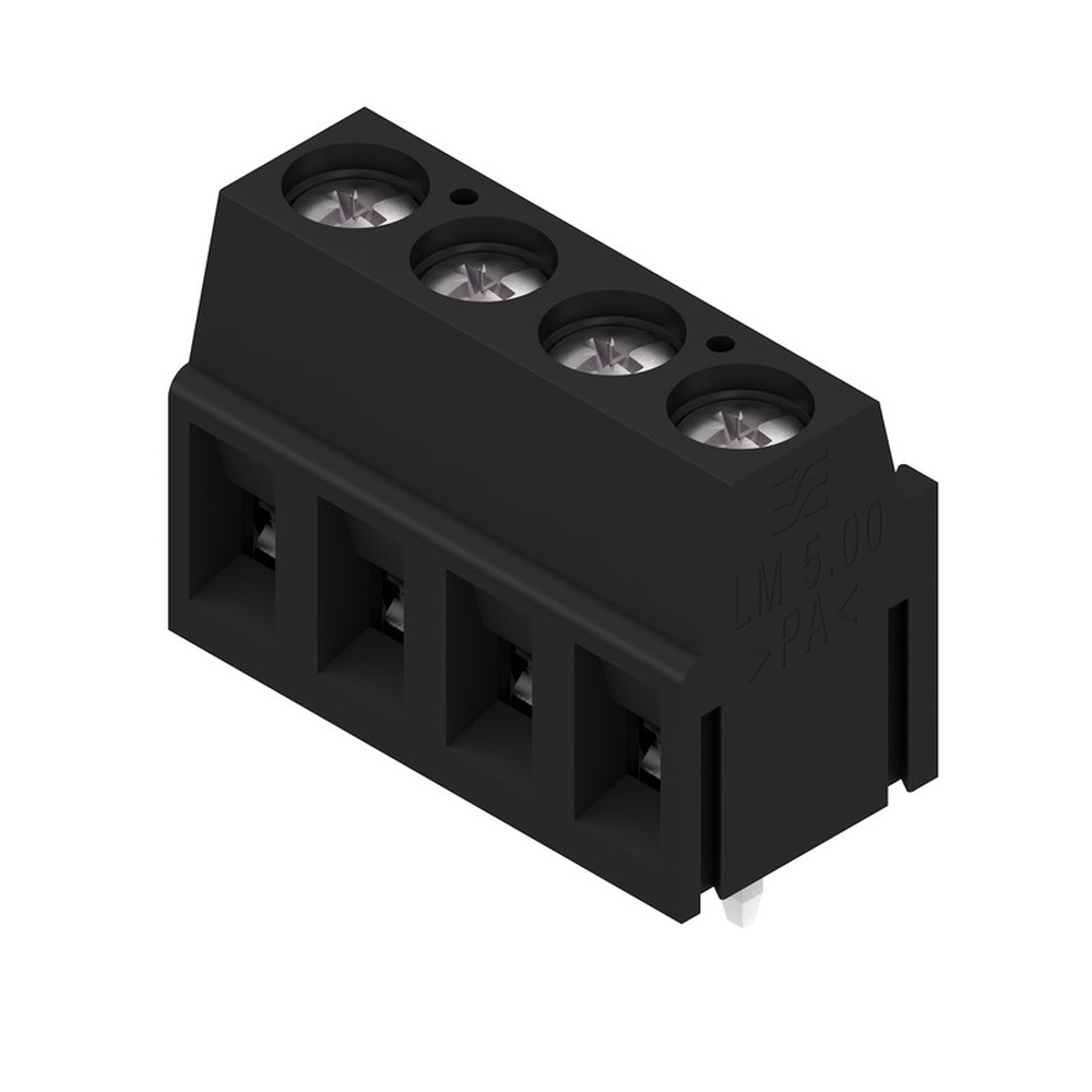 Weidmüller Leiterplattenklemme 9993300000 Typ LM 5.00/04/90 3.5SN BK BX