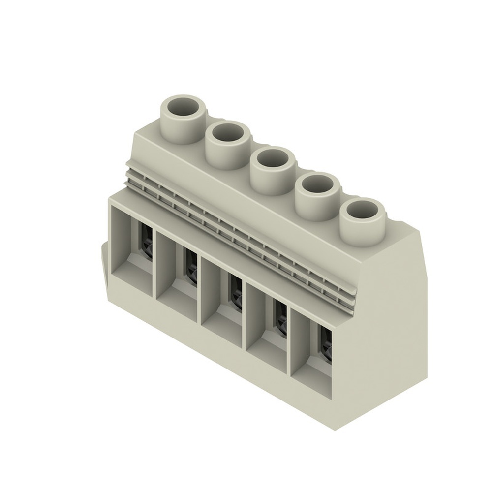 Weidmüller Leiterplattenklemme 1386350000 Typ LXXX 15.00/05/90FL 4.5SN GY BX