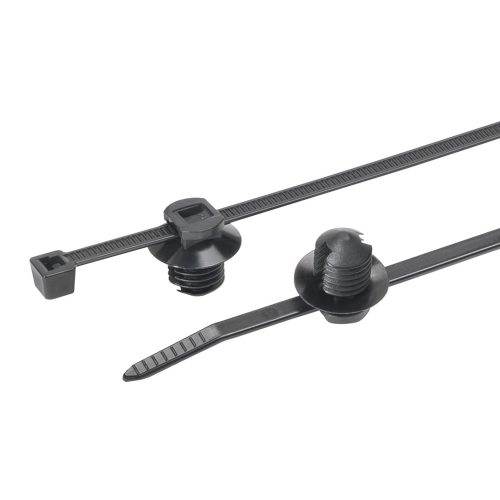 Hellermann Tyton Befestigungsbinder 111-85810 Typ T50RFT10-PA66HS-BK (500)