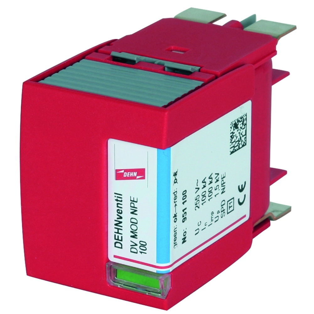 Dehn + Söhne N PE Funkenstrecken Schutzmodul 951100 Typ DV MOD NPE 100