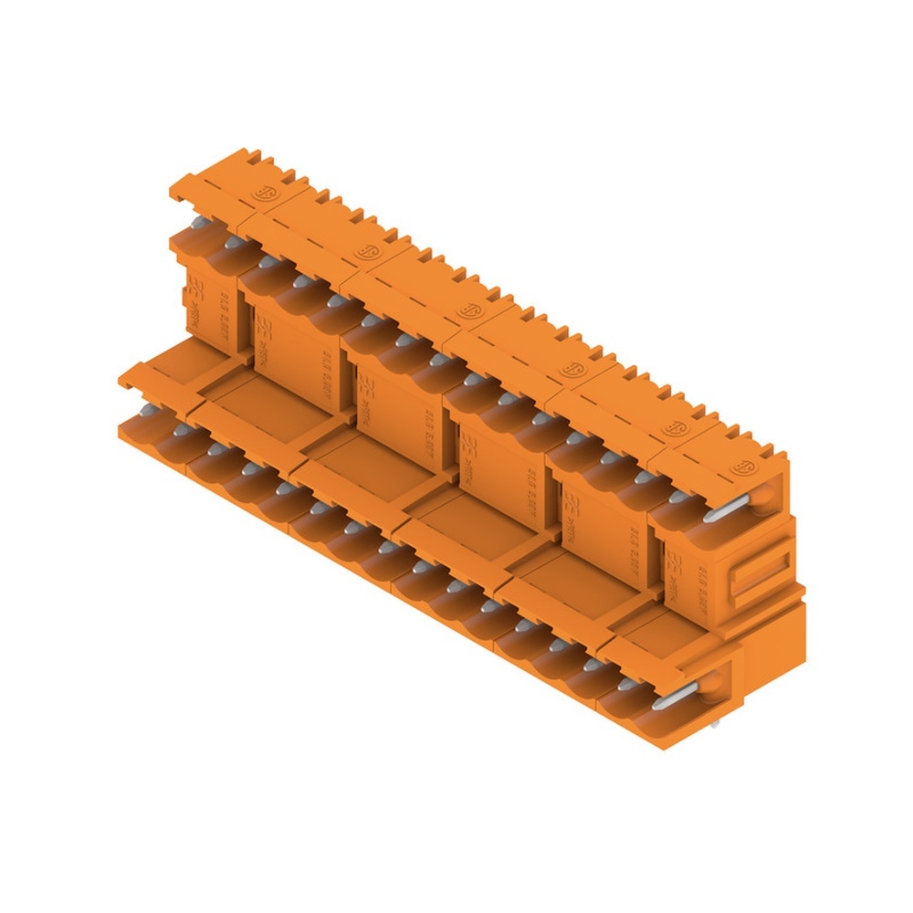 Weidmüller Leiterplattensteckverbinder 1725310000 Typ SLD 5.08V/32/90 3.2 SN OR BX