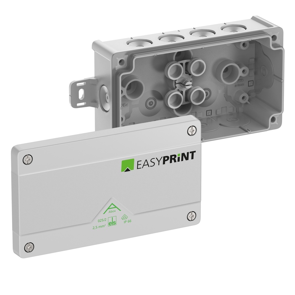 Spelsberg Abzweigkasten 802403EP Typ Abox 025/2 AB-L EasyPrint