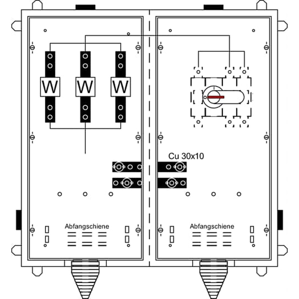 Striebel & John Wandlerschrank 2CPX032965R9999 Typ KS4027