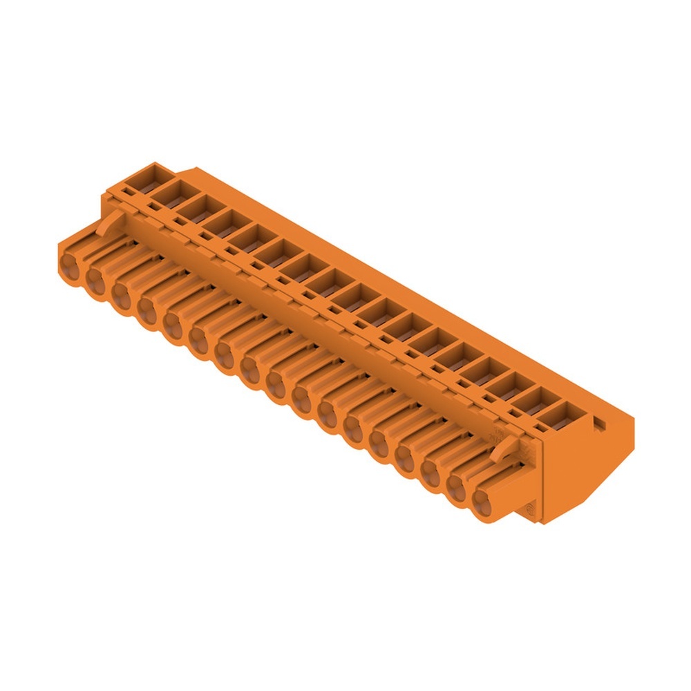 Weidmüller Leiterplattensteckverbinder 1957910000 Typ BLZP 5.00HC/17/90 SN OR BX