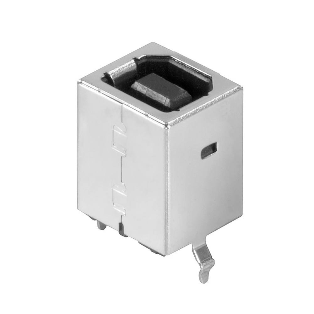 Weidmüller Leiterplattensteckverbinder 2710810000 Typ USB2.0B T1V 3.0N4 TY BK