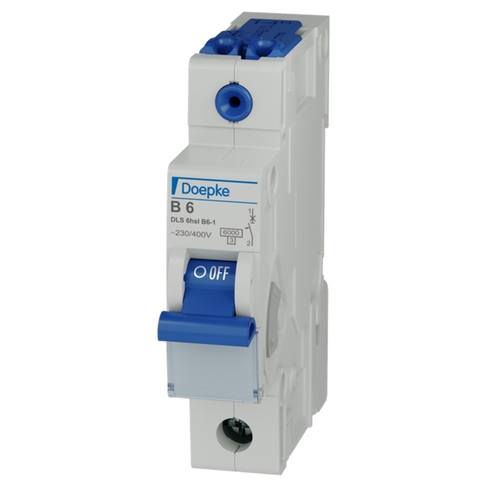 Doepke LS Schalter 1p B Char 09917019 Typ DLS 6HSL B6-1 6KA
