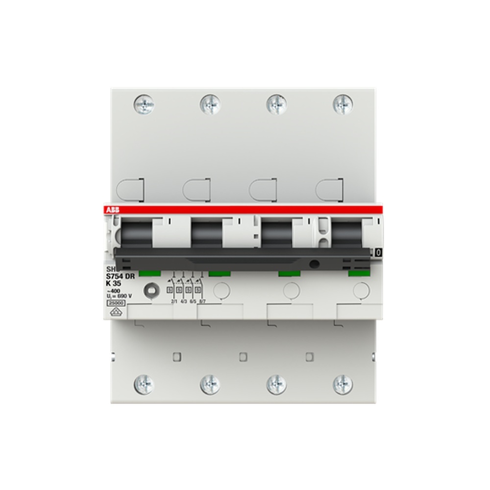 ABB Selektiver Hauptleitungsschutzschalter 2CDH784001R0547 Typ S754DR-K35