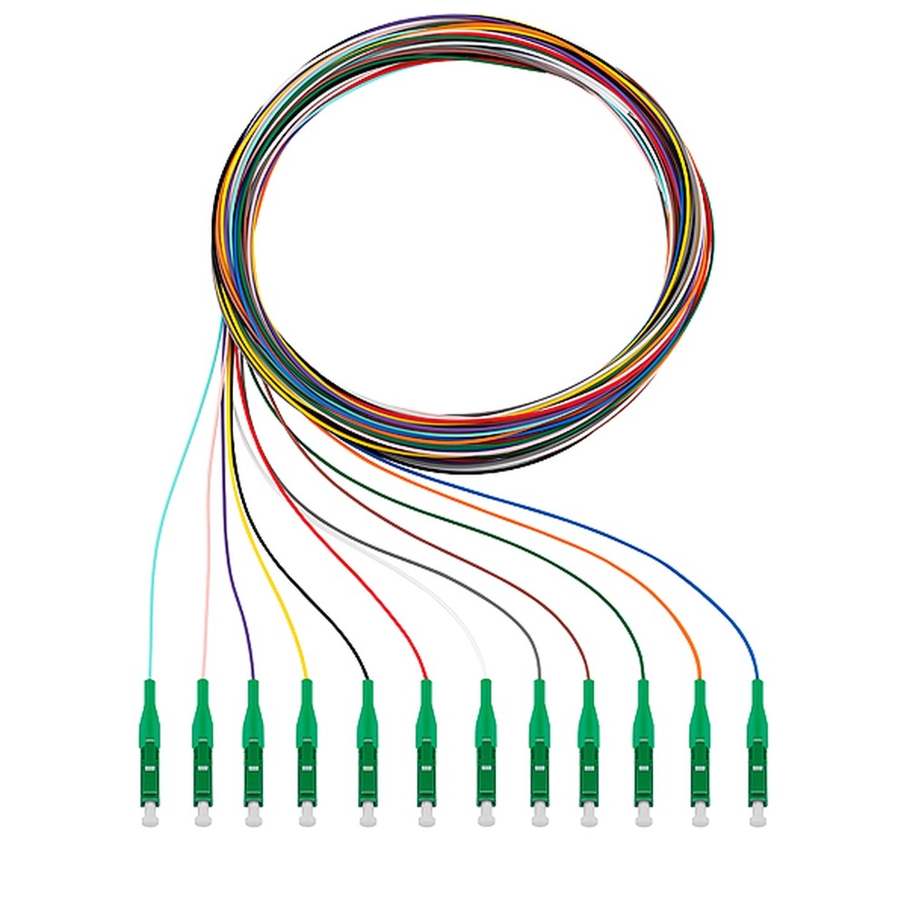 Rutenbeck Pigtail 228040402 Typ Pigtails 12xLC OS2 APC 2m