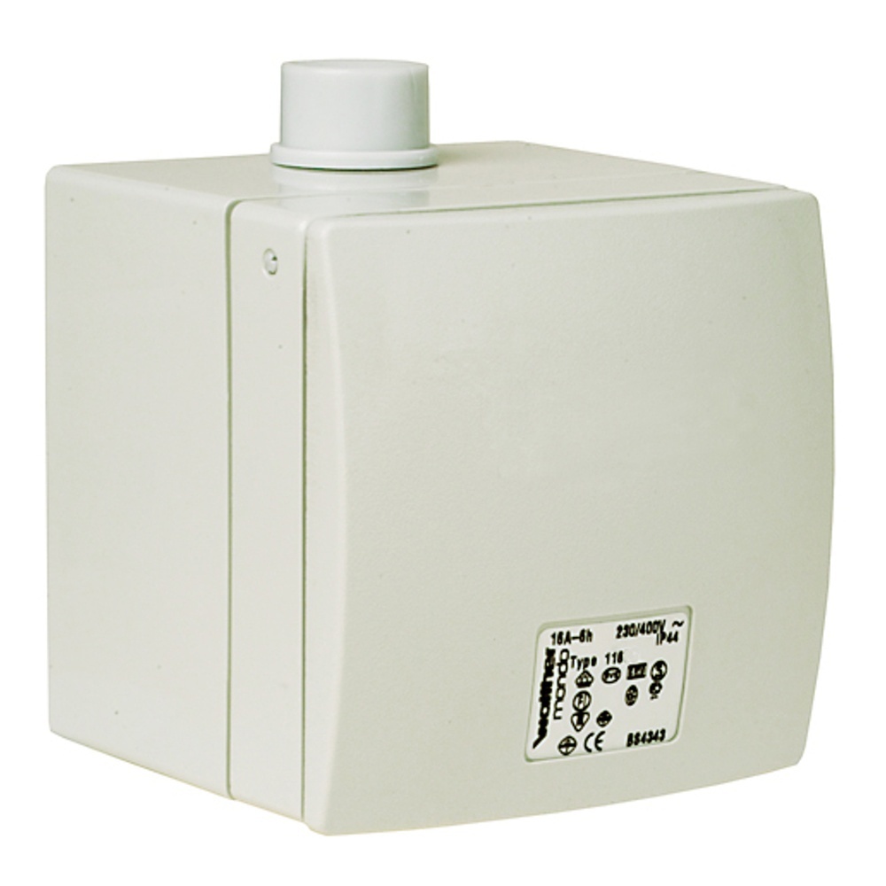 Walther-Werke Aufputzwandsteckdose 116306