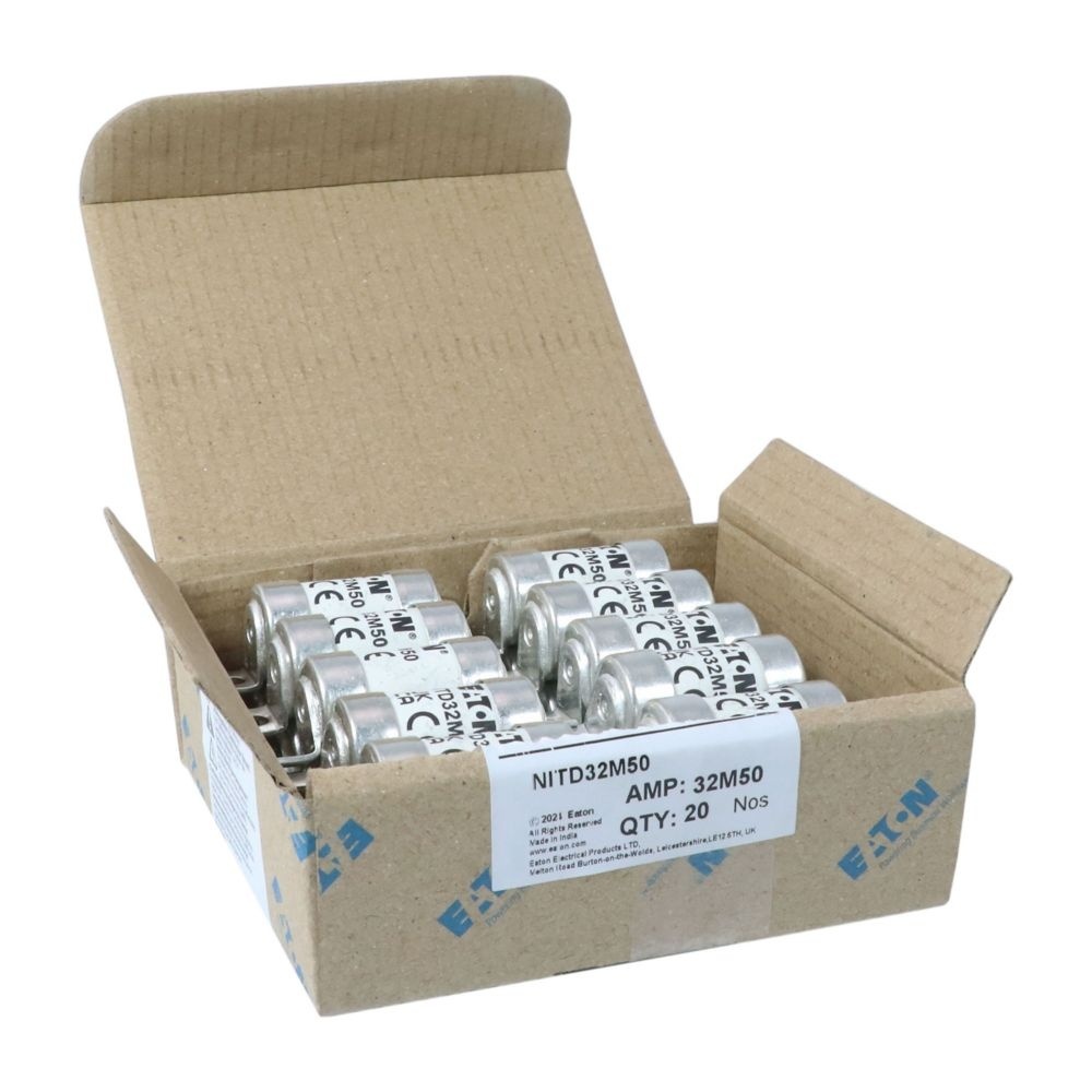 Eaton Sicherungseinsatz NITD32M50 Typ 32M50 415V AC BS88 FUSE