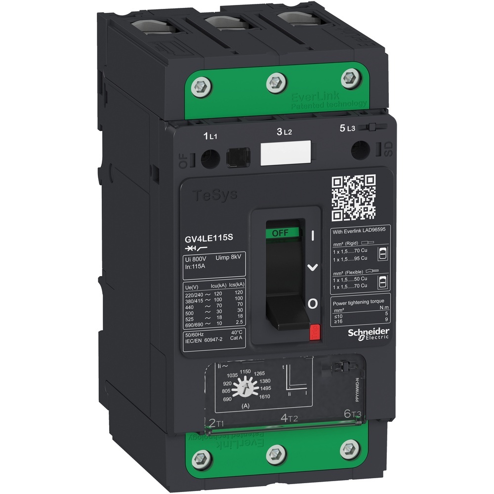 Schneider Electric Motorschutzschalter GV4LE115N