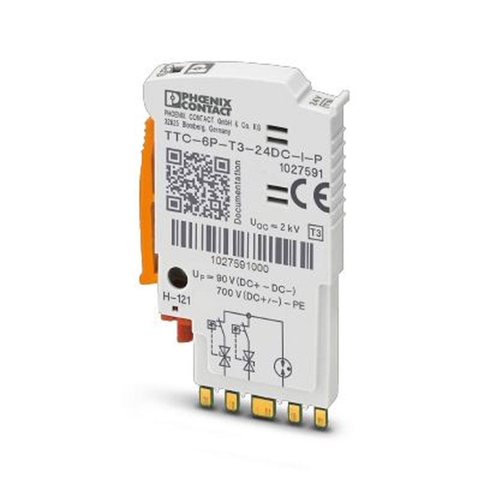 Phoenix Contact Überspannungsschutzstecker Typ 3 1027591 Typ TTC-6P-T3-24DC-I-P