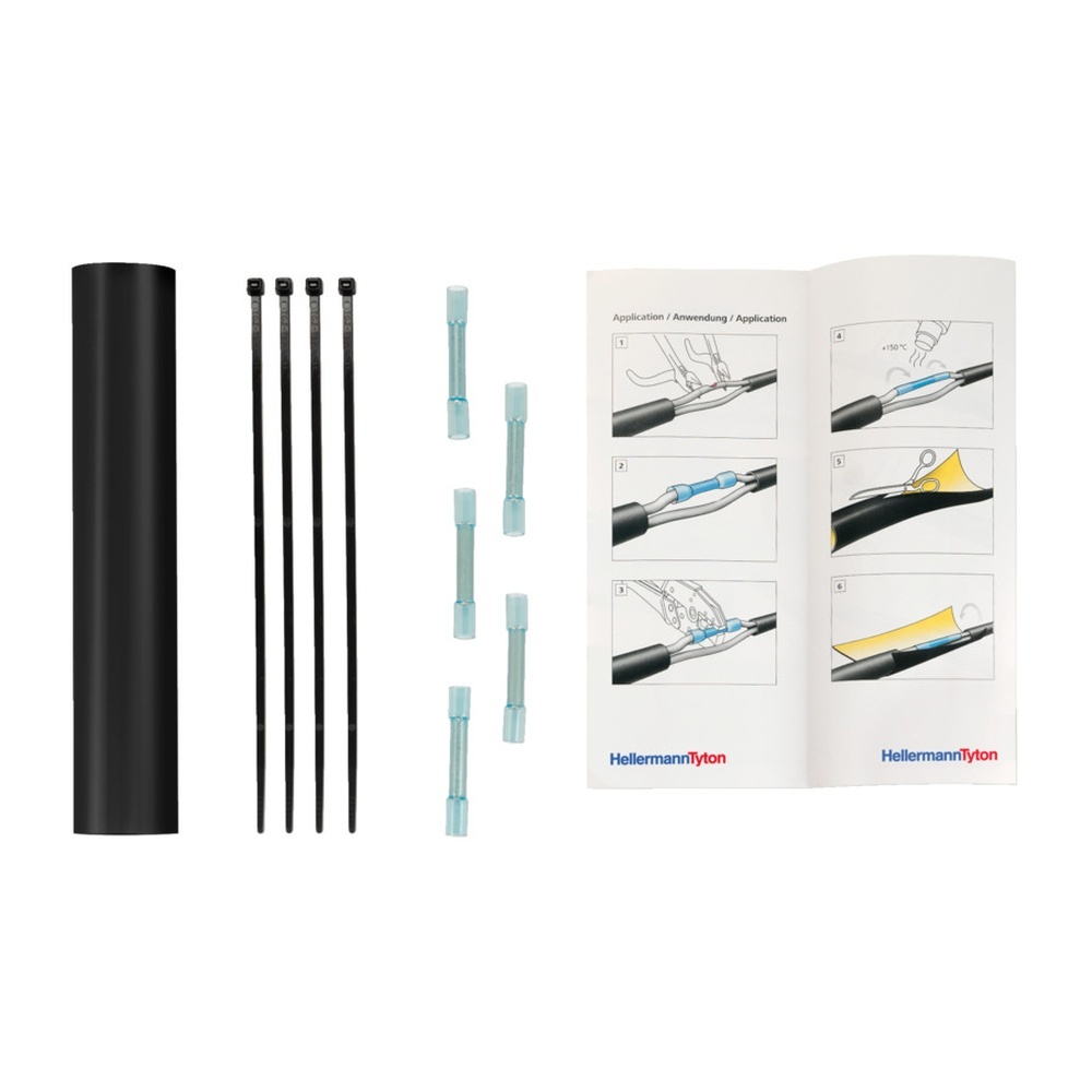 Hellermann Kabel Reparatur Set 380-04019 Typ LVRK-L-24/6-200-PO-X-BK