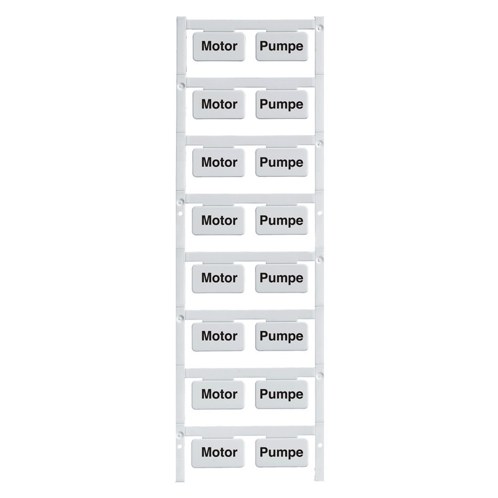 Weidmüller Gerätemarkierung 1876630000 Typ CC 15/27 MC SDR