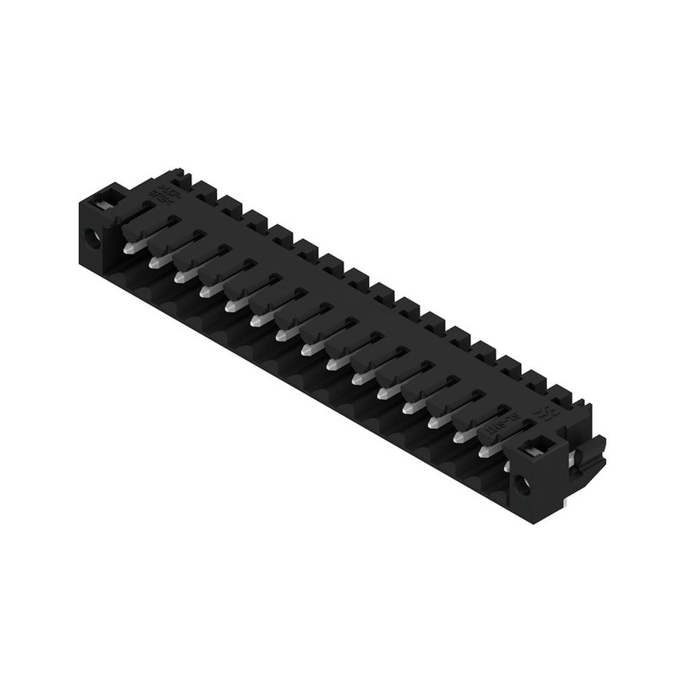 Weidmüller Leiterplattensteckverbinder 1044050000 Typ SL-SMT 3.50/16/90LF 1.5SN BK RL