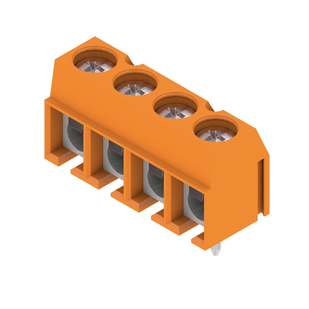 Weidmüller Leiterplattenklemme 1234650000 Typ PM 5.00/04/90 3.5SN OR BX