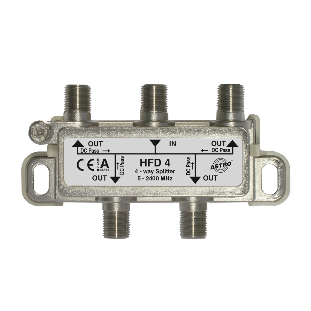 Astro Bit Verteiler 4-fach 414400 Typ HFD 4