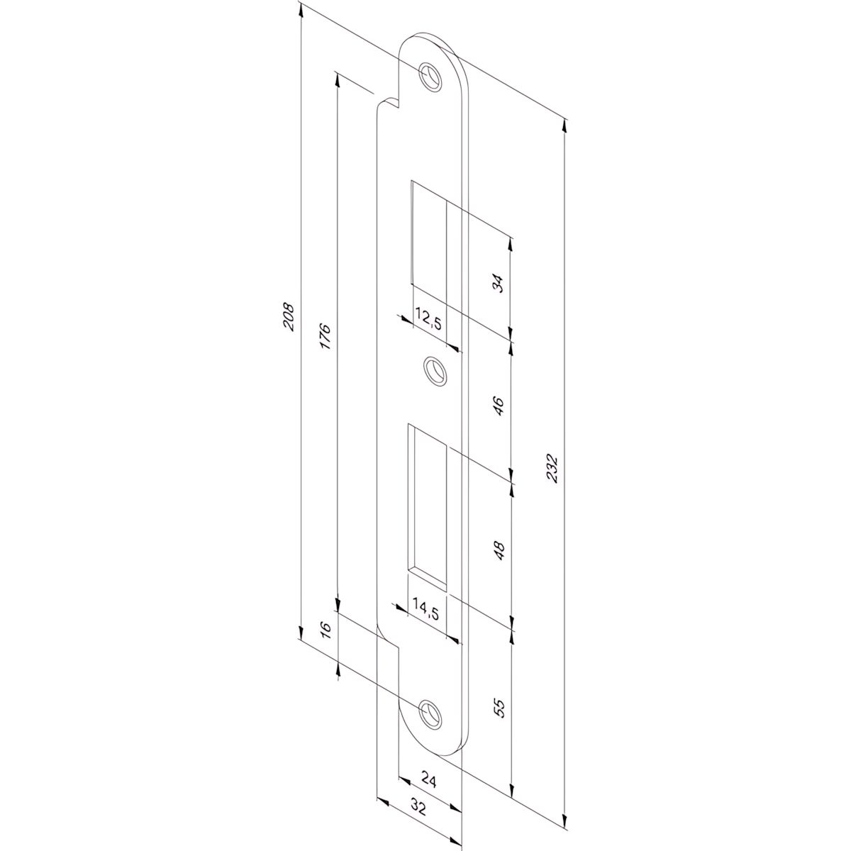 Assa Abloy Schließblech Z09XSBL-04----1