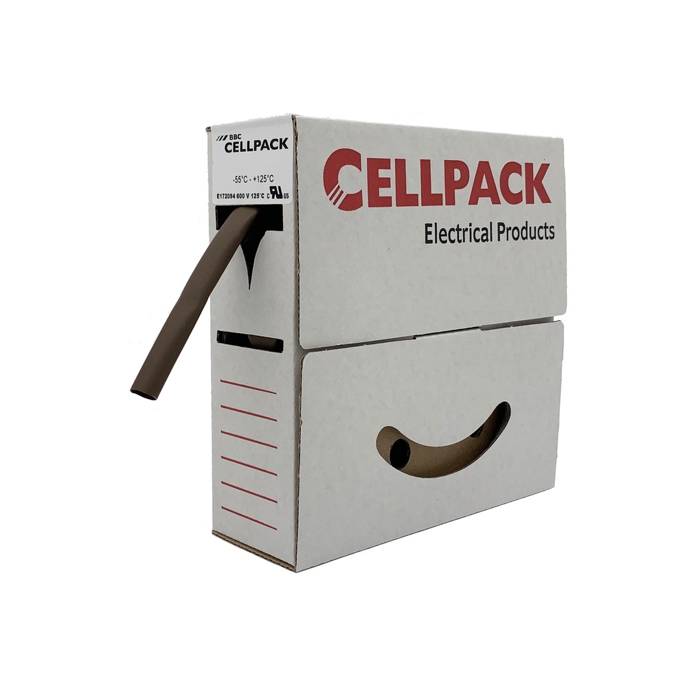Cellpack Warmschrumpfschlauch 203788 Typ SB/6-2/BN/10m