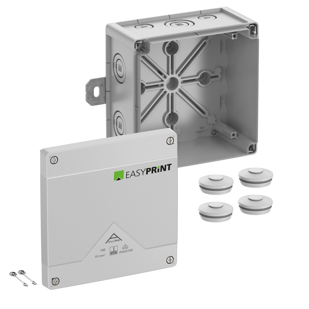 Spelsberg Abzweigkasten 410401EP Typ Abox Pro 100 AB-L EasyPrint