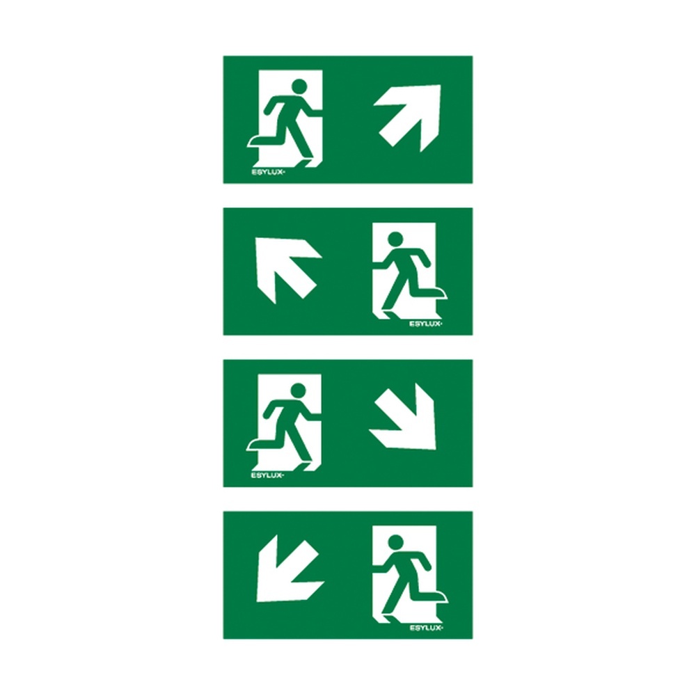 ESYLUX Piktogramm Satz EN10077159 Typ SLX 24 High Cover Piktogramm-Satz 2