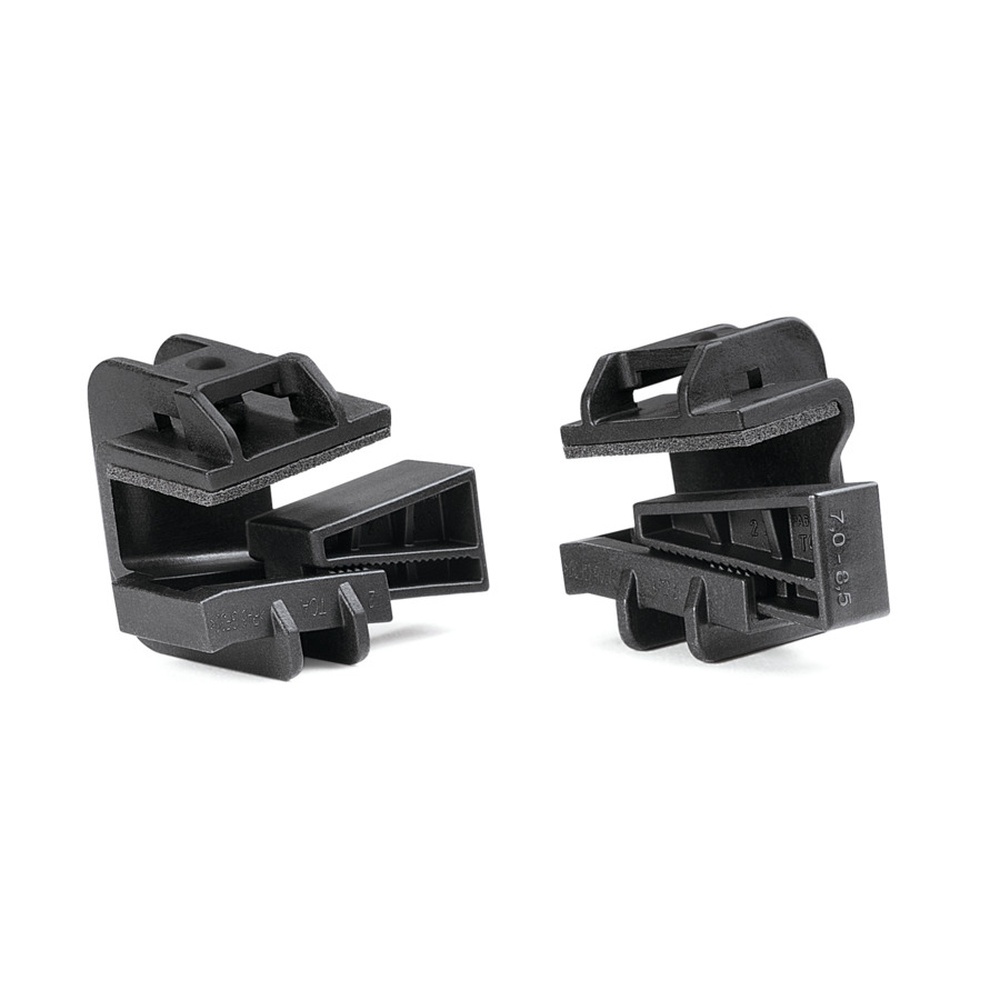 Hellermann Trägerklammer 151-01186 Typ Beam Clamp B with foam-PA6GF30-BK