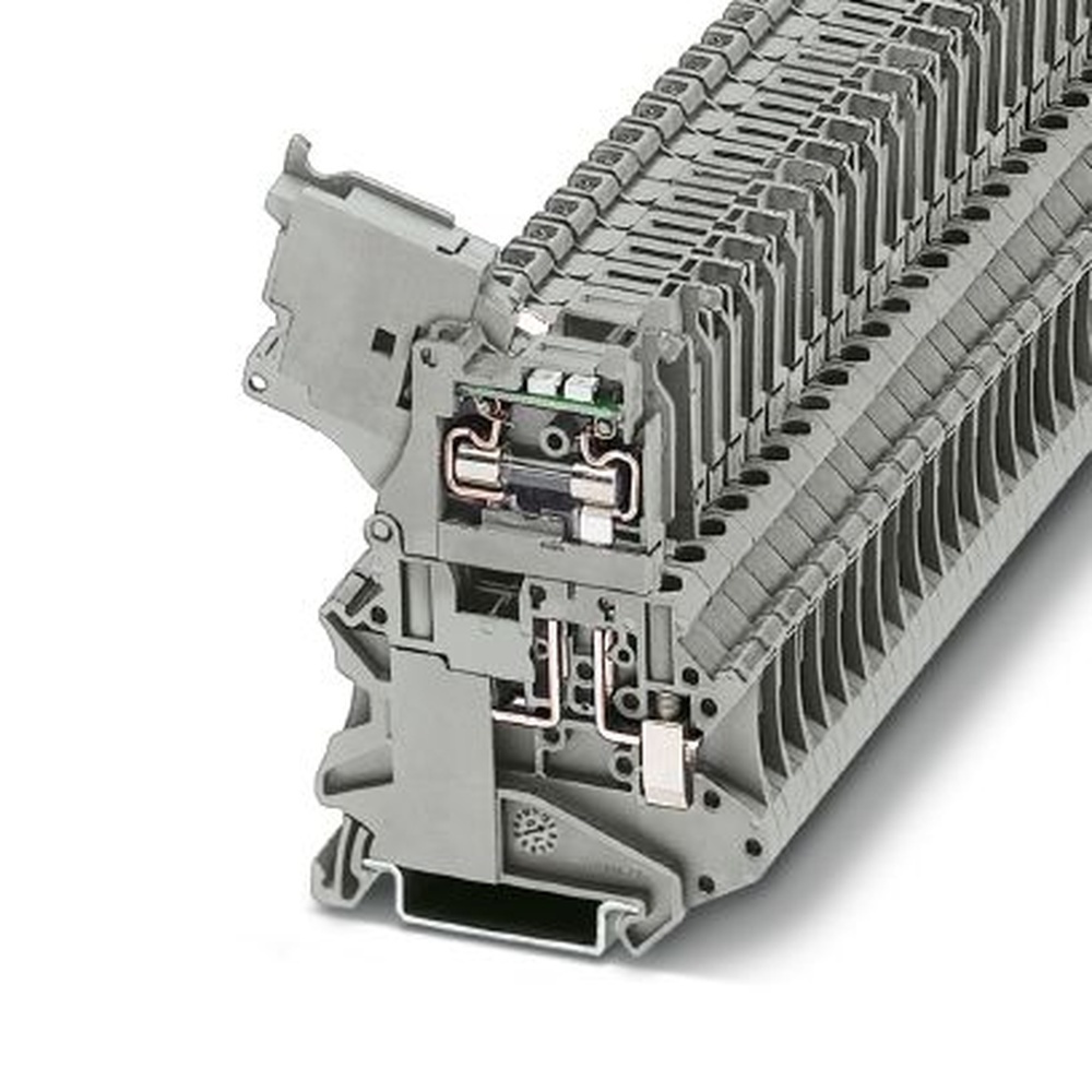 Phoenix Contact Sicherungsreihenklemme 3074172 Typ UT 4-HESILED 24 (5X20) GY