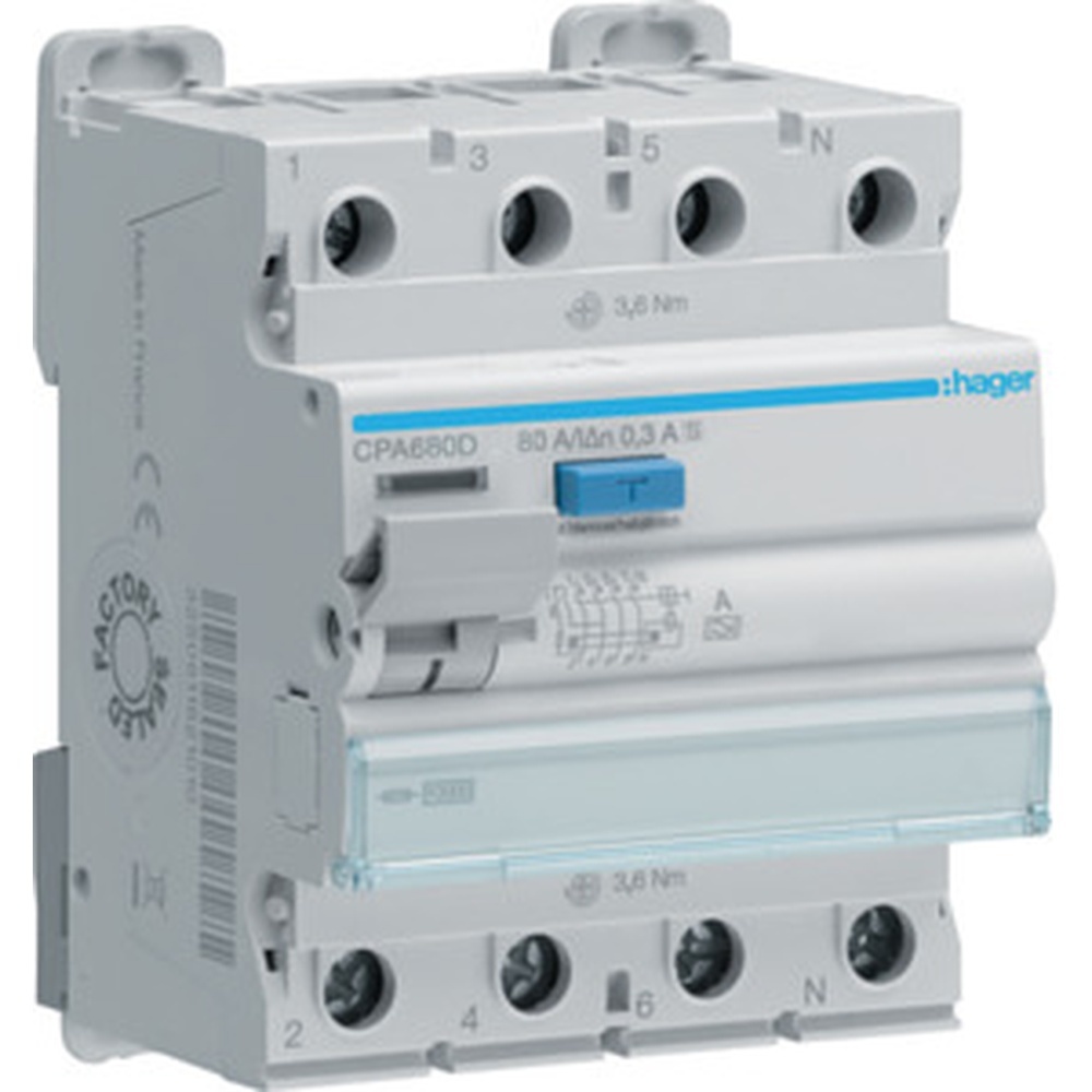 Hager FI Schalter CPA680D