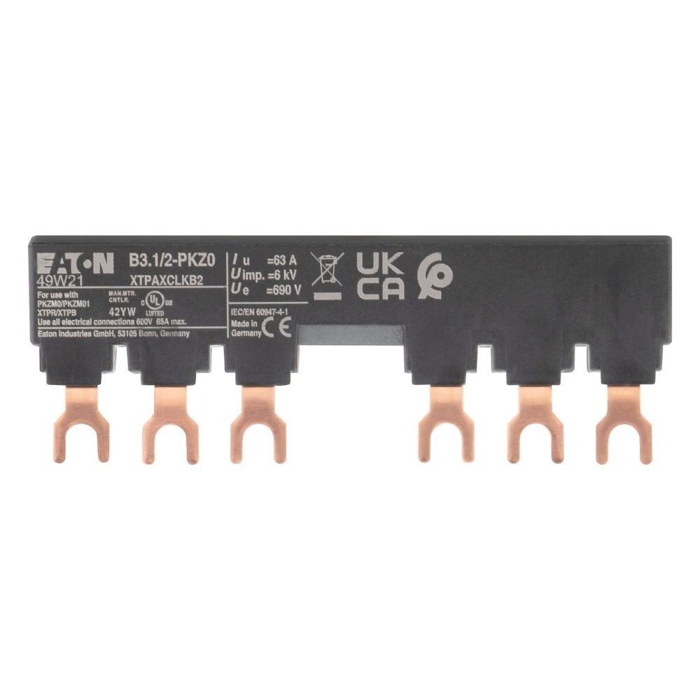 Eaton Drehstromschienenblock 044945 Typ B3.1/2-PKZ0