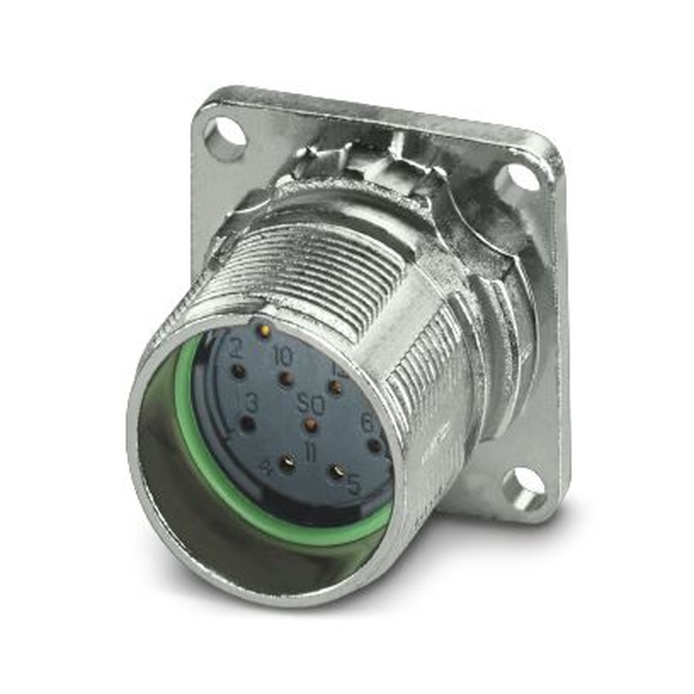 Phoenix Contact Gerätesteckverbinder, Vorderwand 1629083 Typ M23-12S1N8AW600S