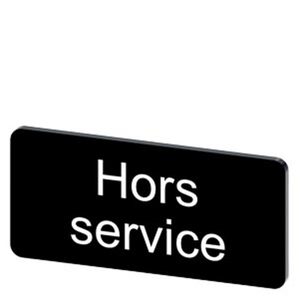 Siemens Bezeichnungsschild 3SU1900-0AC16-0GR0