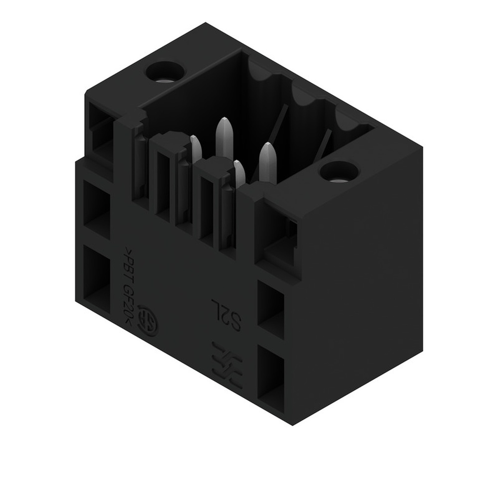 Weidmüller Leiterplattensteckverbinder 1729590000 Typ S2L 3.50/06/180F 3.5SN BK BX