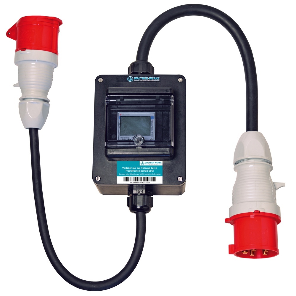 Walther-Werke CEE Stromzähler Leitung 64Z1110