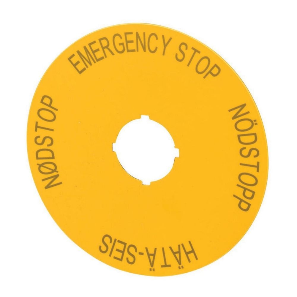 Eaton Schild 216468 Typ M22-XAK4