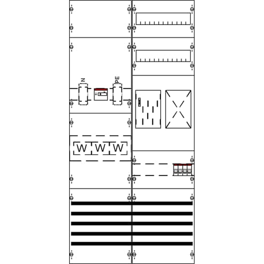Striebel & John Mess Wandlerfeld 2CPX035039R9999 Typ KA4620
