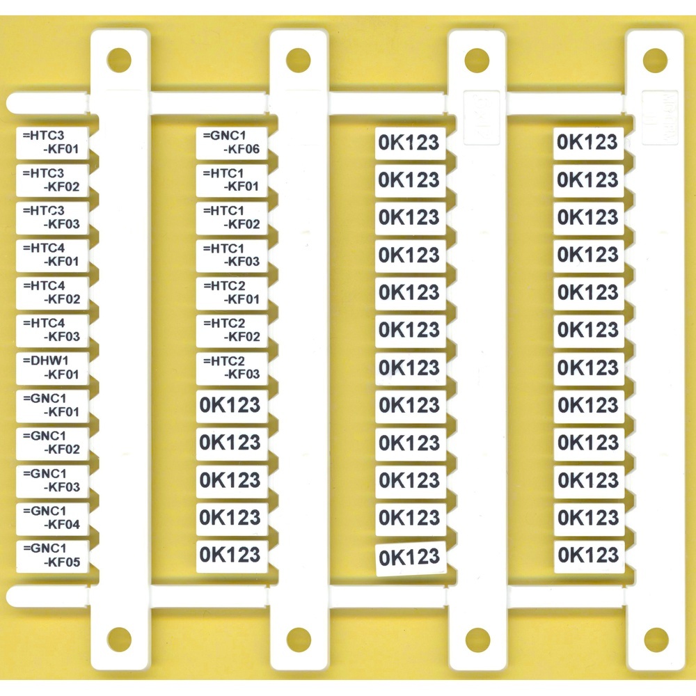 Finder Bezeichnungsschildmatte 060.48